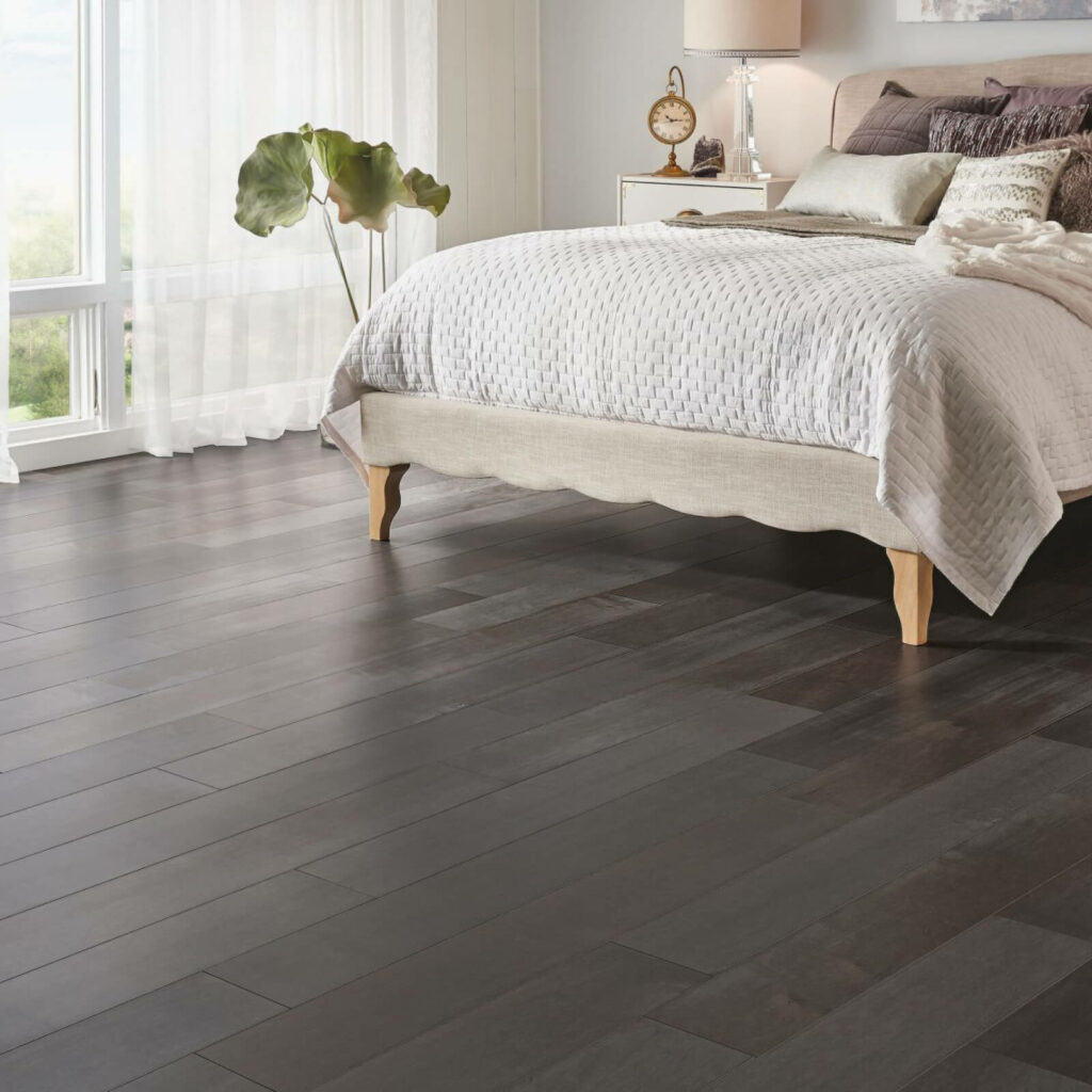 Bedroom hardwood flooring | Messina's Flooring