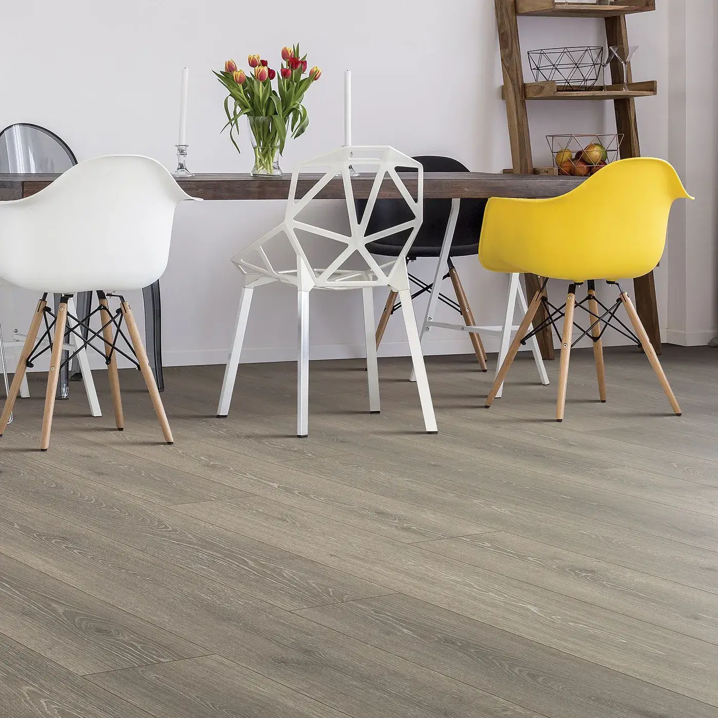 33634_06W_room Mohawk Laminate modern dining room | Messina's Flooring