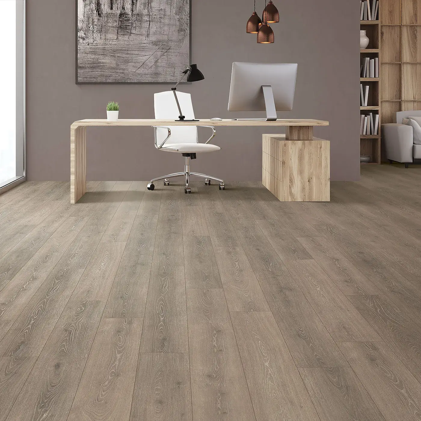33634_10W_room Mohawk Laminate home office Flooring | Messina's Flooring